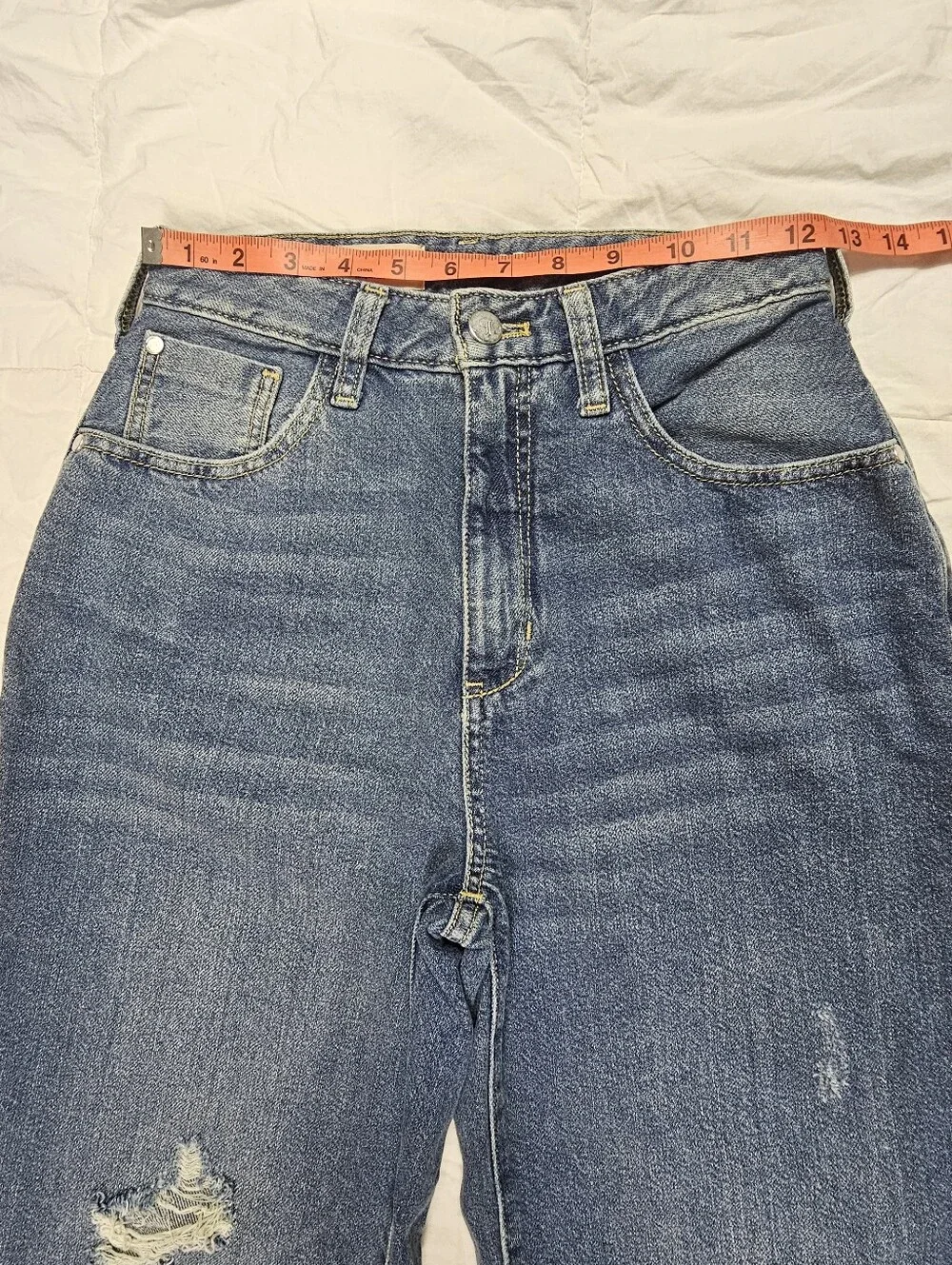 Pilcro Anthropology The Joey High Rise Straight Leg Jeans Women’s Size 25